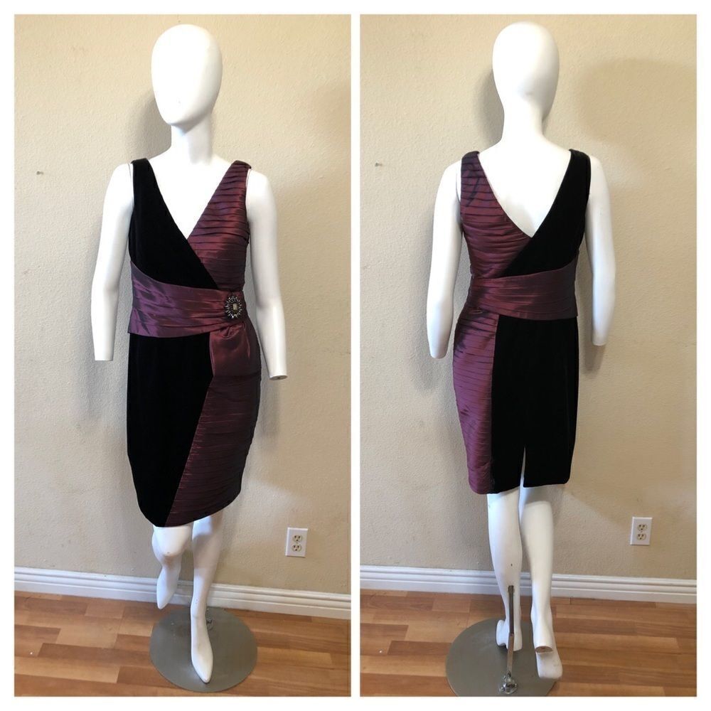 Kay Unger New York Sheath Cocktail Dress Size 8